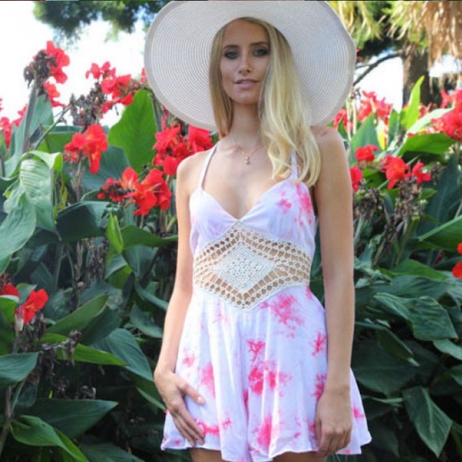 Brand New Diamond Shape Cutout Romper Brand New Diamond Shape Cutout Romper